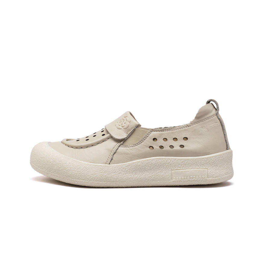 WECKER Top Grain Cow Leather Casual Shoes Women's