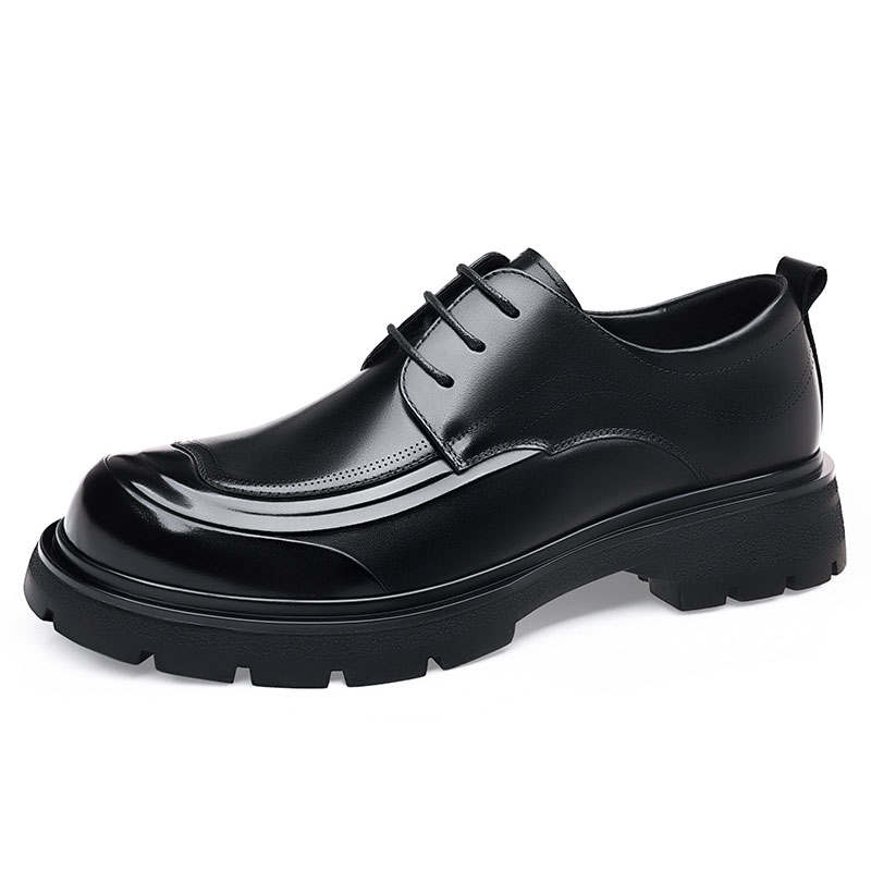 KAQIAODI Casual Leather Shoes Men's Low Top