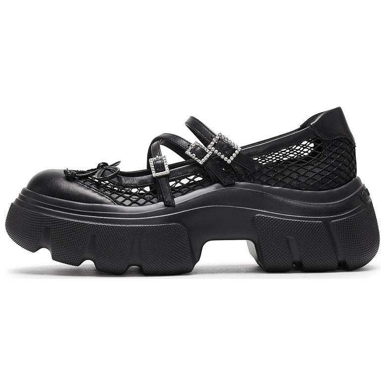 Staccato Galaxy Sweetheart Chunky Heel Mary Jane Shoes 7cm Women's