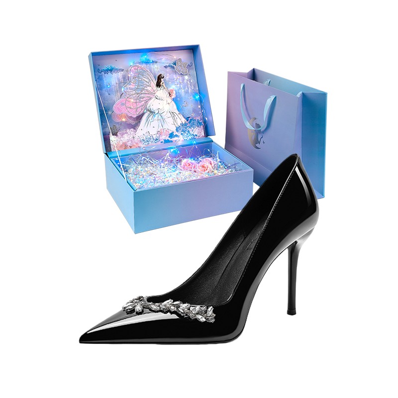 WUGUNIANG Slim Heel High Heels Women's