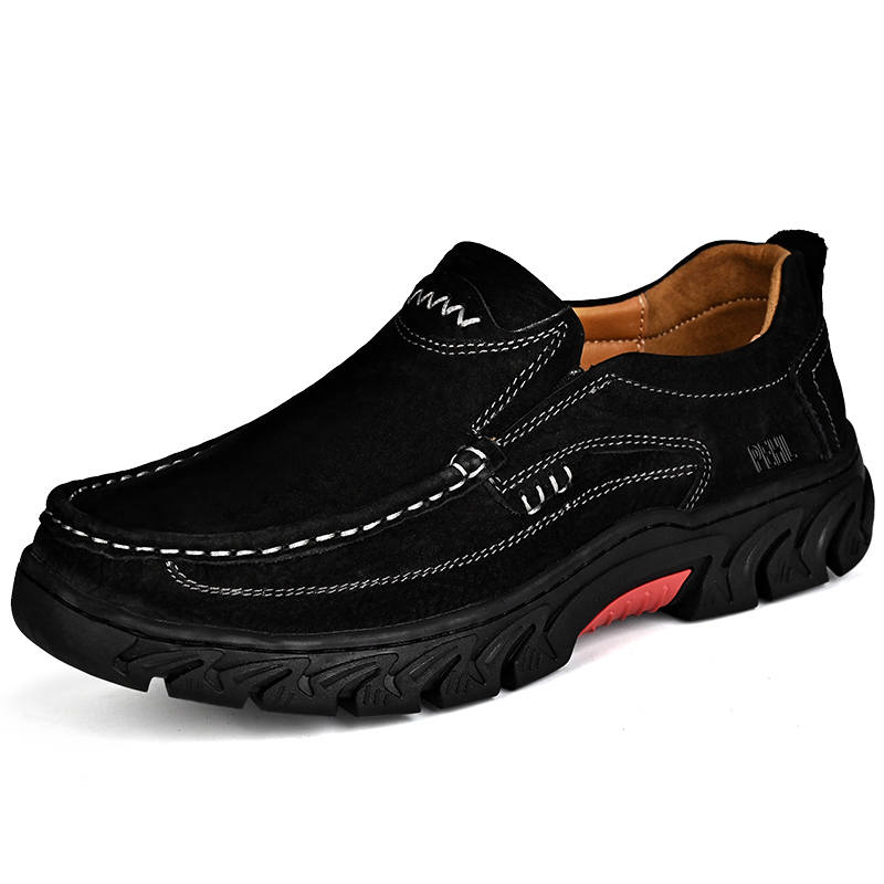 PEHL PEHL Casual Leather Shoes Men's Low Top