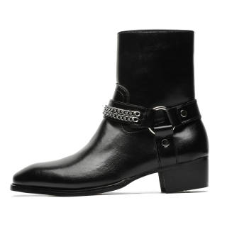 CHILANG Ankle Boots Men's Black