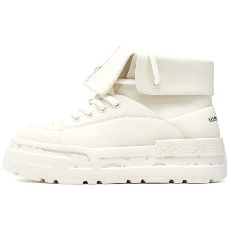 FAIRWHALE Slip Resistant Shock Absorbers With Abrasion Resistant Properties High top Stylish Skateboarding Shoes Unisex