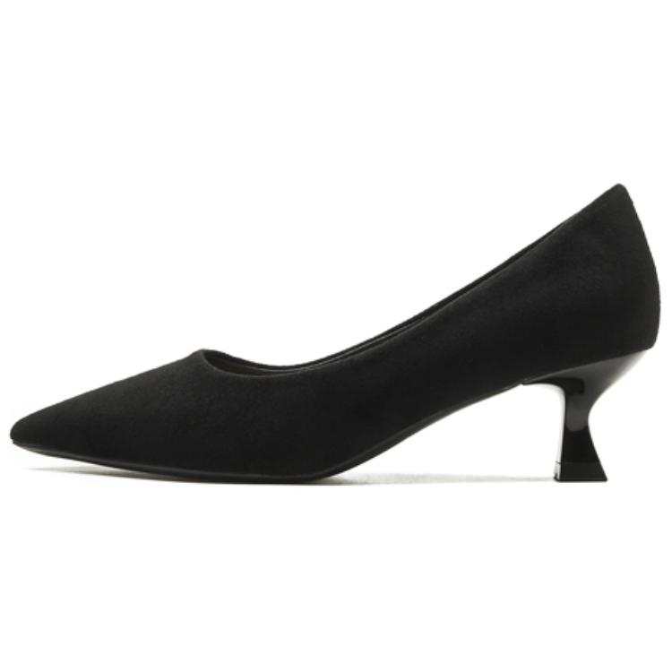 WEISHIBANGWEI Suede Slim Heel High Heels Women's