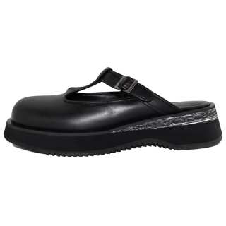 URIMERA Abrasion Resistant Closed Toe Slippers Women's Black