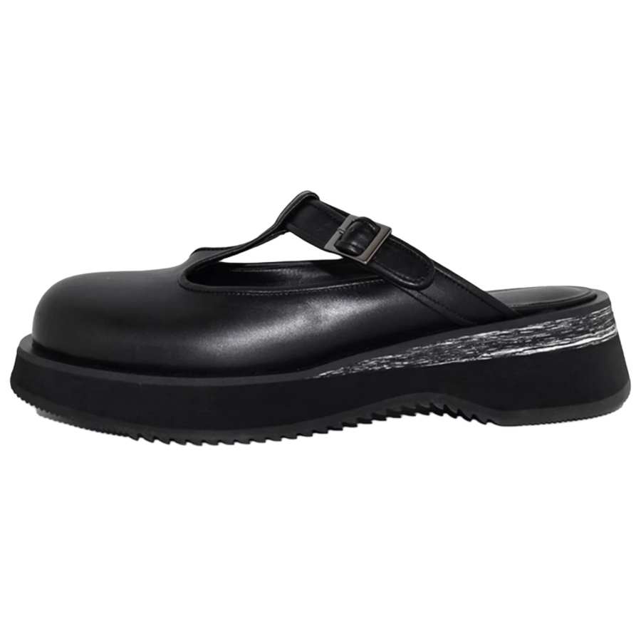 URIMERA Abrasion Resistant Closed Toe Slippers Women's Black