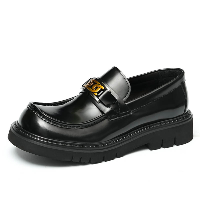 ASTON M.JAZZ Cow Leather Casual Shoes Men's