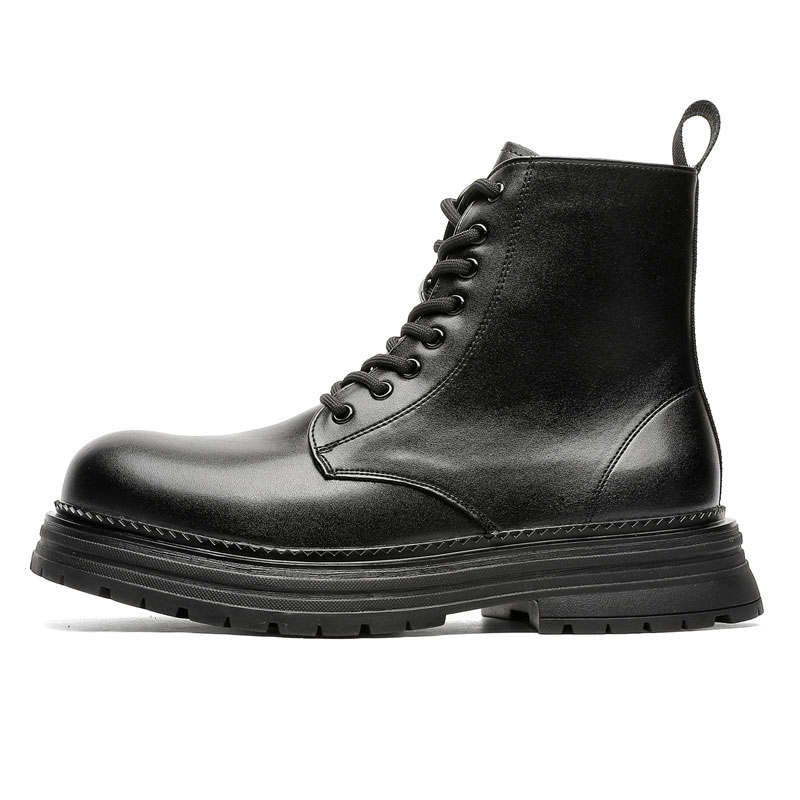 KAQIAODI Crew Combat Boots Men's Black