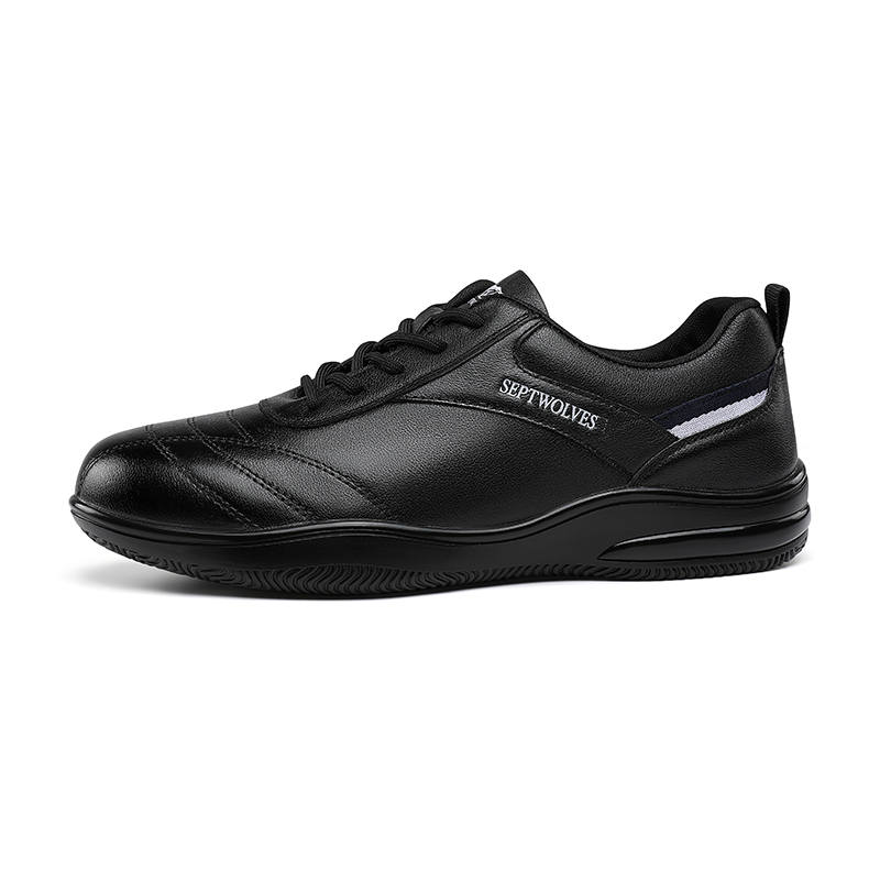 SEPTWOLVES Top Grain Cow Leather Slip Resistant, Abrasion Resistant, Rebound Genuine Leather Casual Shoes Men's HD