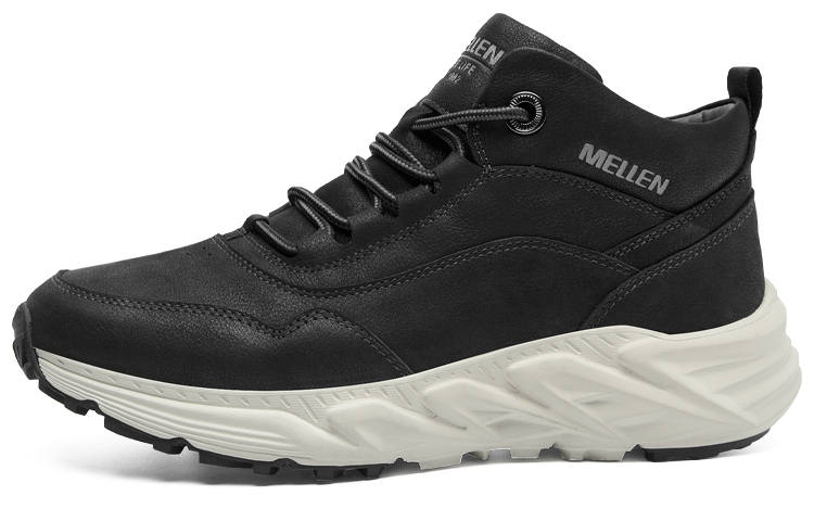 MELLEN Leather Abrasion Resistant Low top Casual Shoes Men's