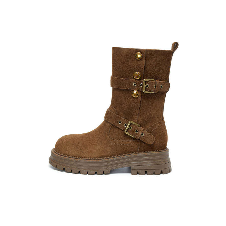 ELLE Ankle Boots Women's Camel/Khaki