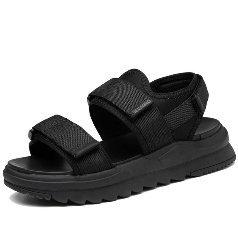 Devanro Devanro Beach Sandals Men's Black