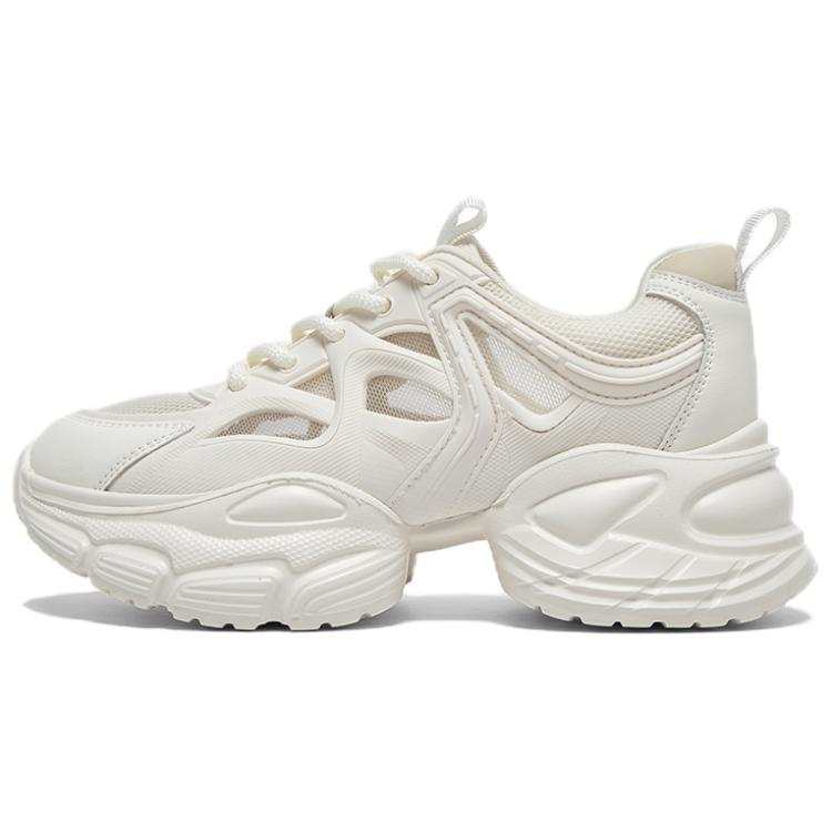 BASTO Small Round Pendant Breathable Low top Chunky Sneakers Women's