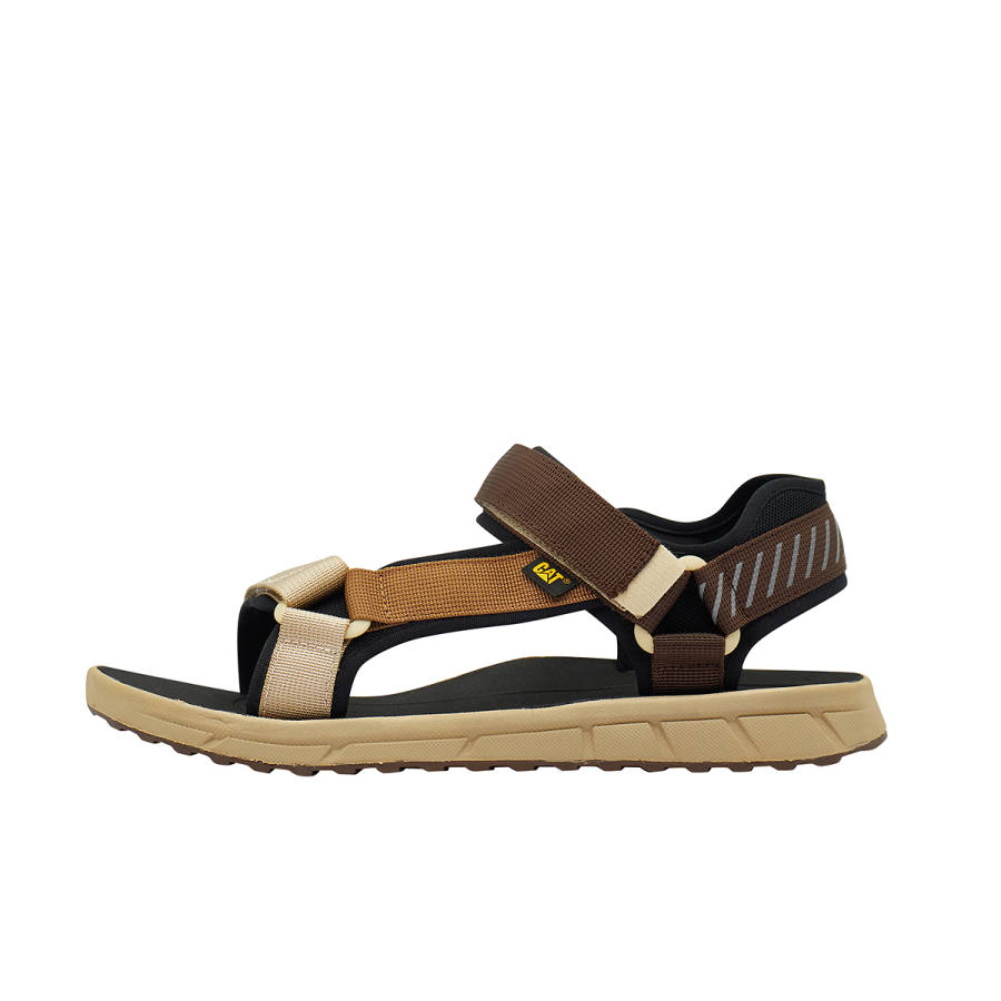 CAT CAT Fabric Beach Sandals Men's Dark Khaki