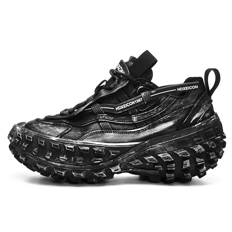 XIMO BULL Cushioning Abrasion Resistant Breathable Slip Resistant Chunky Sneakers Unisex