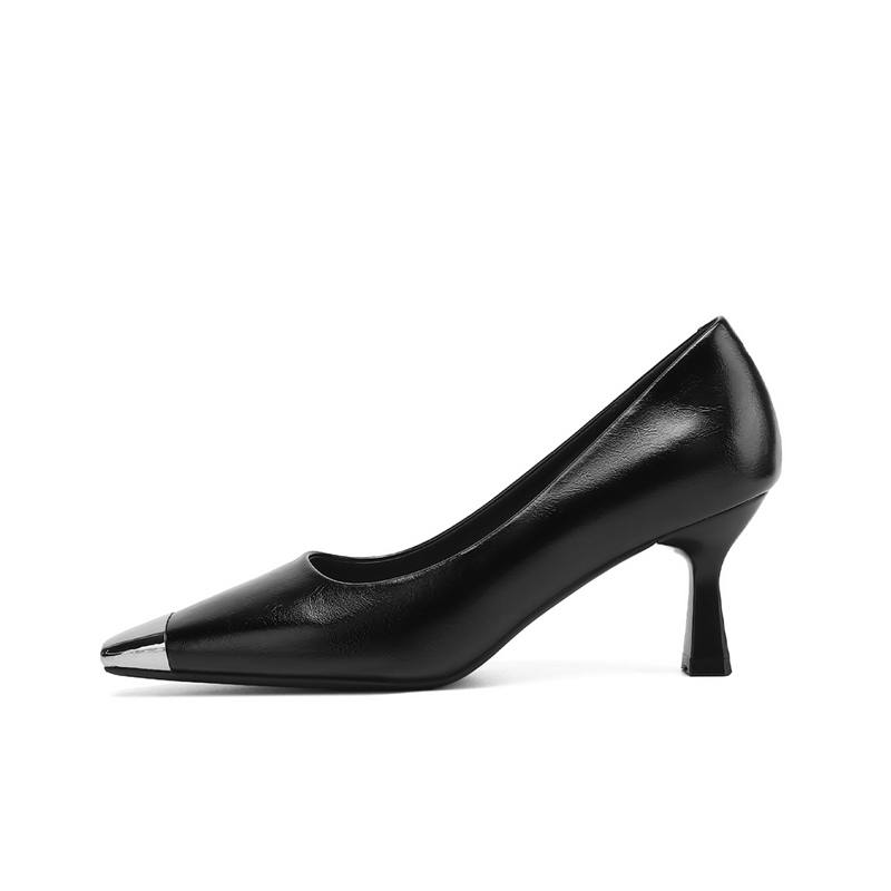 DAPHNE DAPHNE Pu Slim Heel High Heels 6.5cm Women's