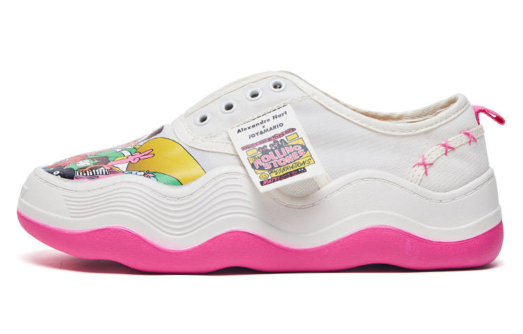 Joy&Mario Fabric Low top Casual Shoes 4cm Women's