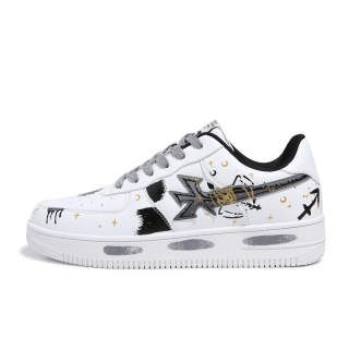 KFT Air Force 1 Microfiber Leather Low top Skateboard Shoes Unisex
