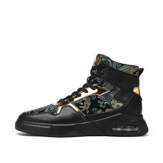 BABINDA Ankle Boots 4cm Men's Black