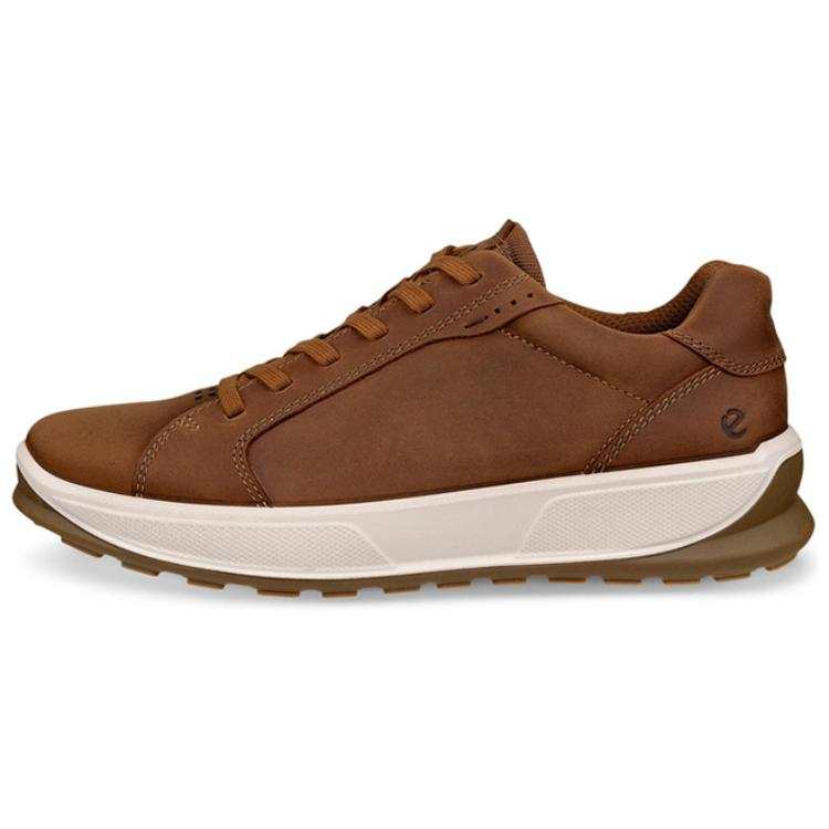 Ecco Byway Bway 2 Cow Leather Slip Resistant Slip Resistant Low top Casual Shoes Men's Brown