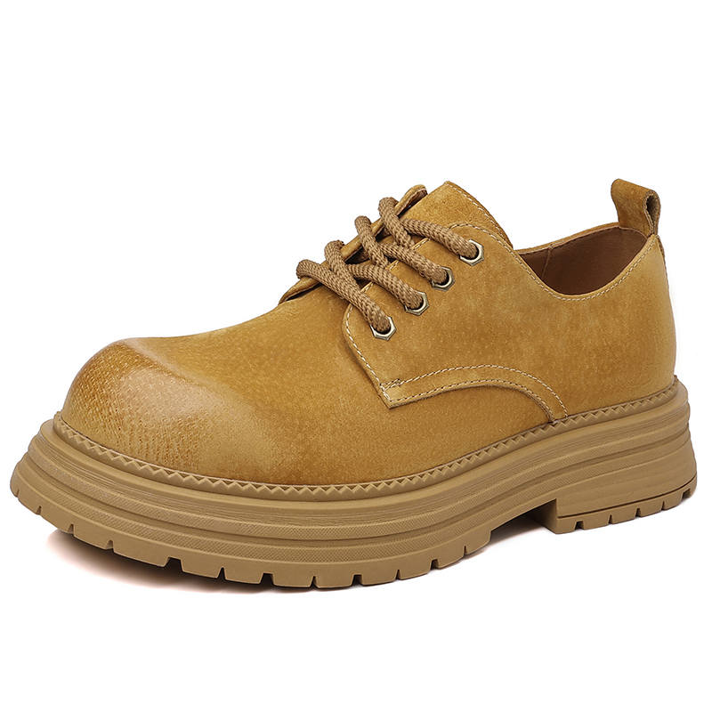 SOBB Men's Casual Shoes Men's Low Top Yellow/Khaki