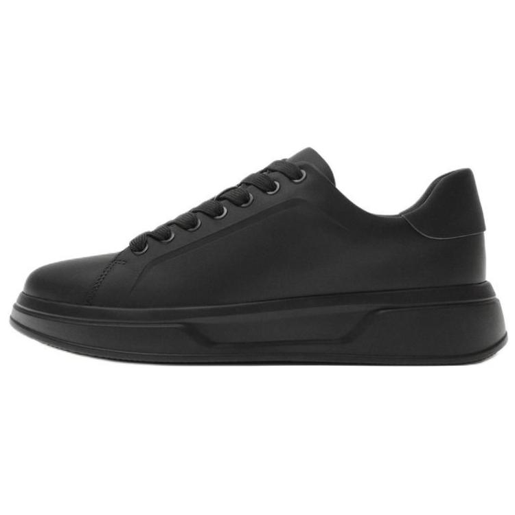 ZARA Polyester Slip Resistant Low top Skateboard Shoes Men's Black