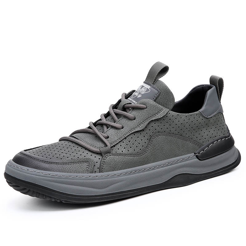 KACHILANG Cow Split Leather Casual Shoes Men's
