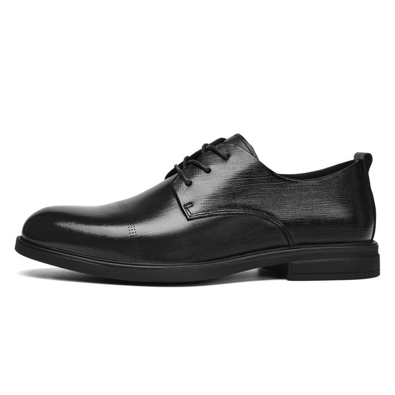 SEPTWOLVES Dress Shoes Men's Low Top Black