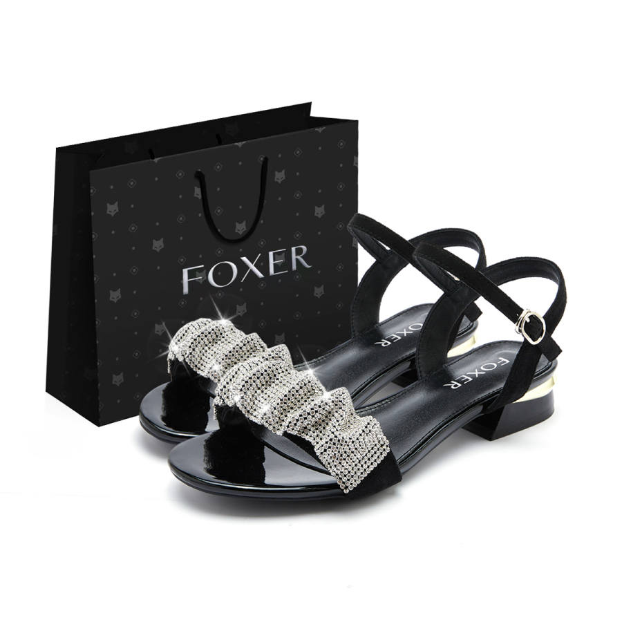 FOXER FOXER One Strap Sandals Women's Black
