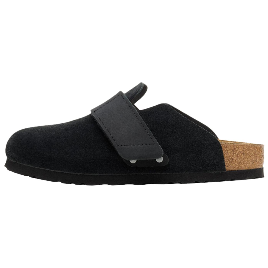 Birkenstock EVA Abrasion Resistant Abrasion Resistant Closed Toe Slippers Unisex Black Narrow
