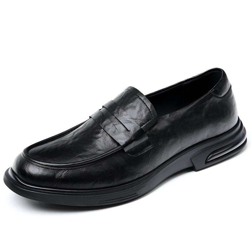 KACHILANG Men's Casual Shoes Men's Low Top Black/Brown
