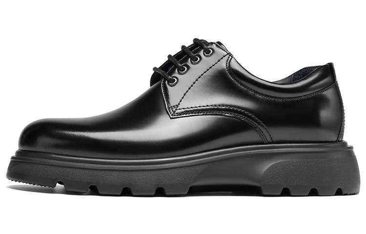 ROBERTA DI CAMERINO Cow Leather Dress Shoes Men's Black