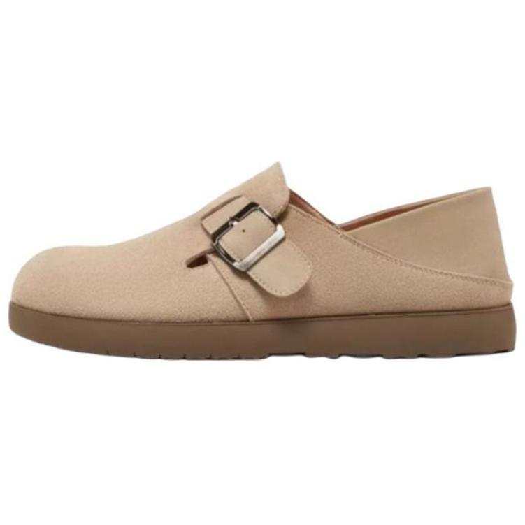 BASTO Fall Museum Cow Split Leather Casual Shoes 2cm Women's