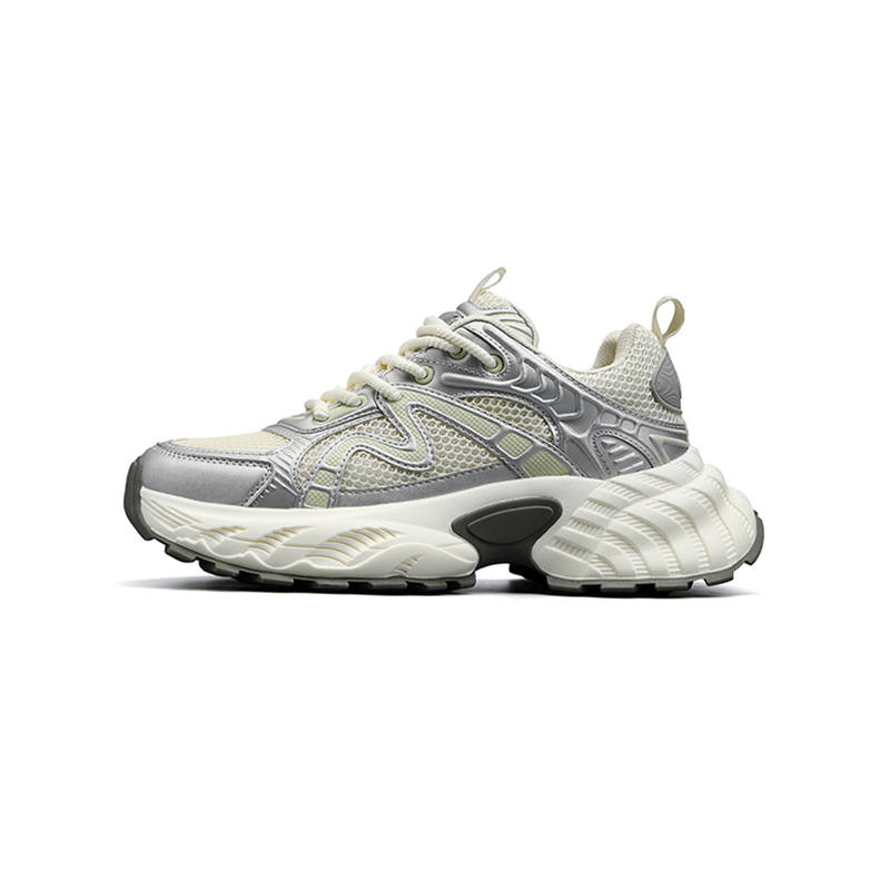FAIRWHALE Textile, Synthetic Leather Low top Chunky Sneakers Men's