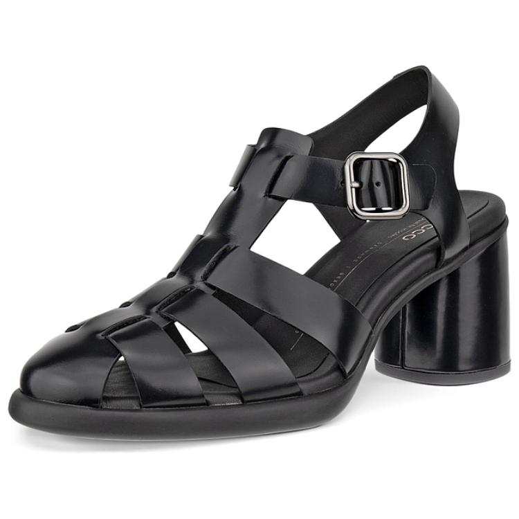 Ecco Sculpture Luxury Style 55 Roman Sandals Women's Black