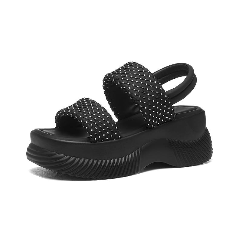 JINSITU Pu One Strap Sandals Women's