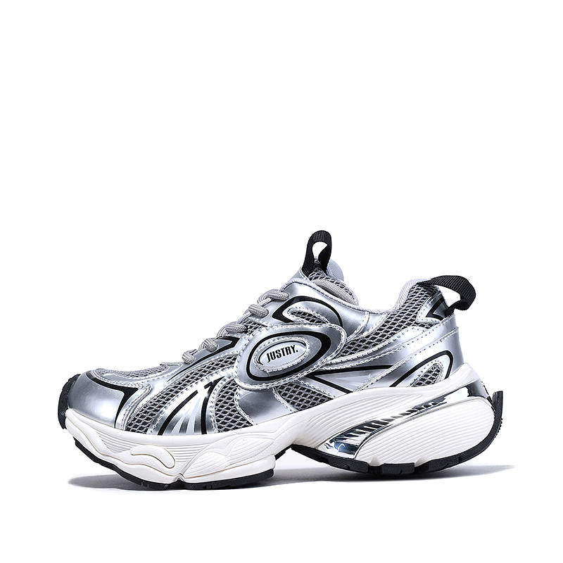 BELLALILY Breathable Lightweight Breathable And Lightweight Low top Chunky Sneakers 5cm Women's