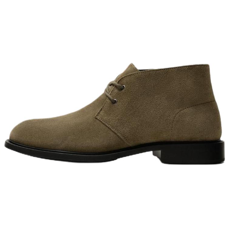 ZARA ZARA Ankle Boots Men's Taupe