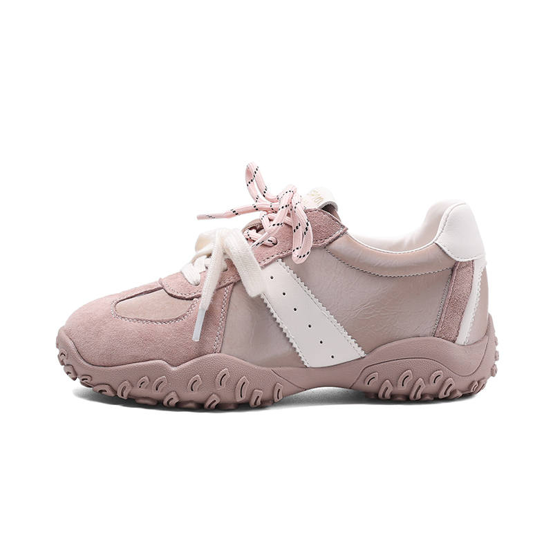 CHIBANG Cow Leather Lightweight Low top Casual Shoes Women's