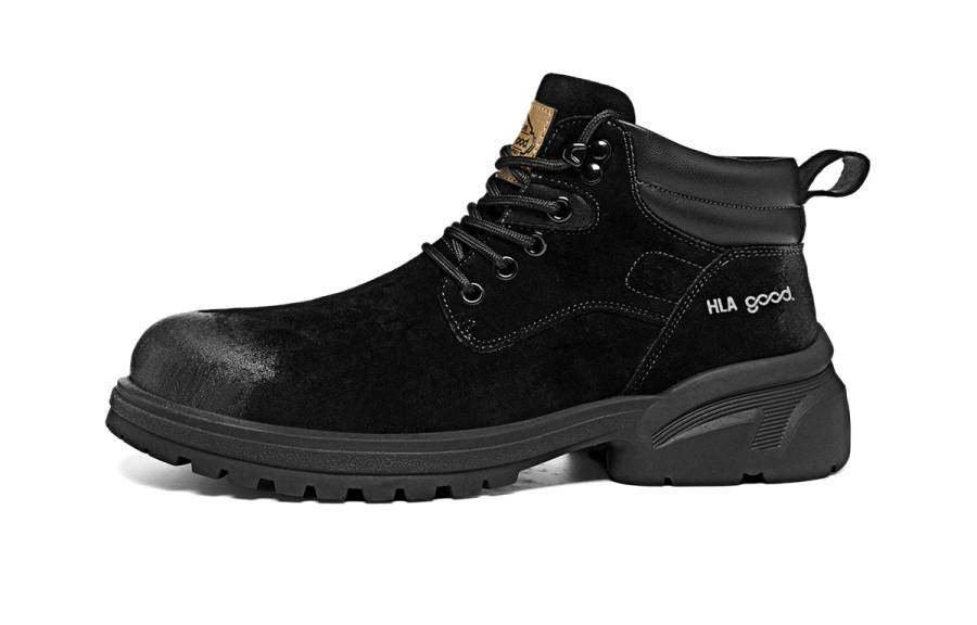HLA HLA Combat Boots Men's Earth Yellow, Black