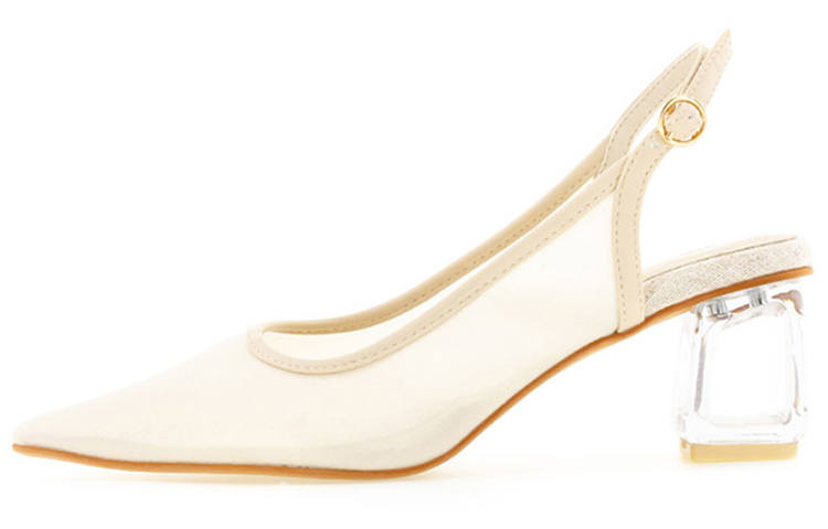 RANDA Fabric Slim Heel High Heels Women's