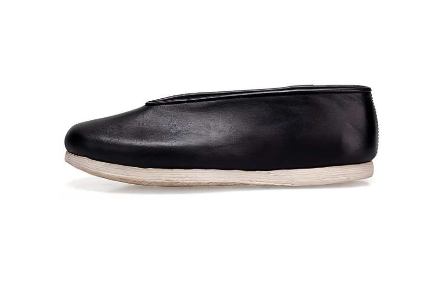 Neiliansheng Traditional Hand Stitched Shoes, Everyday, Xiao Yuan Top Grain Cow Leather Casual Shoes Men's Black