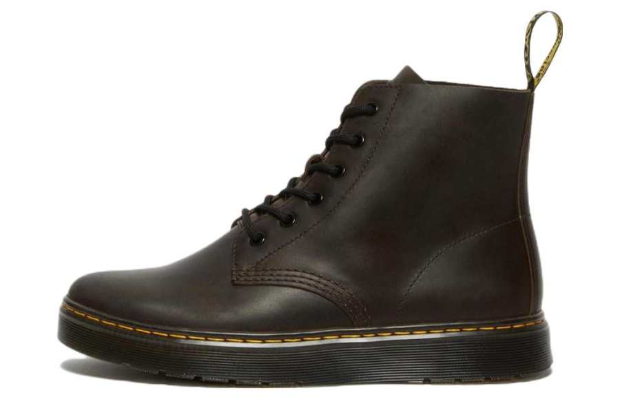 Dr.Martens Dr. Martens Thurston Crazy Horse Leather Chukka Boots 'Dark Brown'