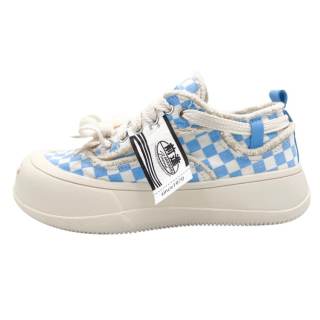 QIANJIN Low top Casual Shoes Women's Light Blue