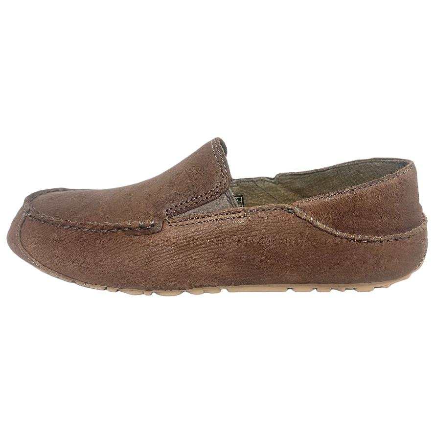 UGG Upshaw Sheepskin Gommino Loafers Men's Earth Umber