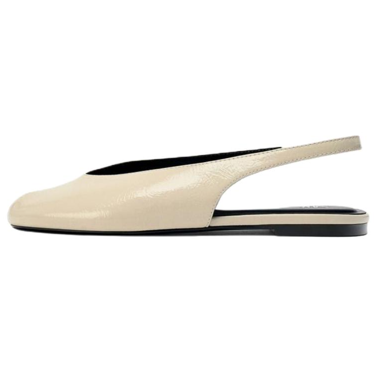 ZARA Pu Casual Shoes 1.5cm Women's White