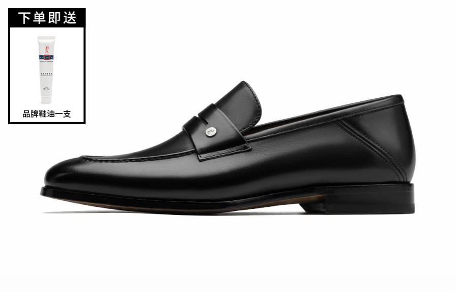 Roberta Di Camerino Casual Leather Shoes Men's Low Top Black