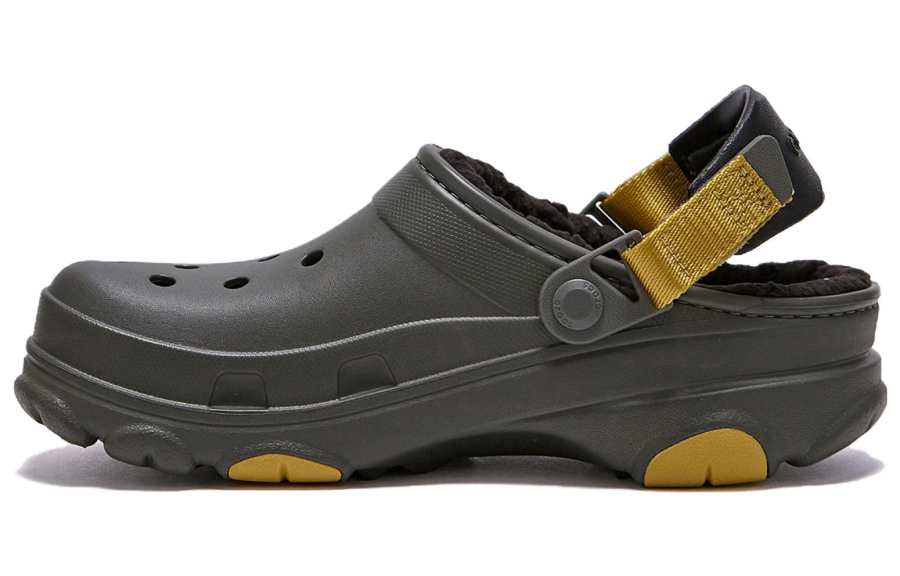 Crocs Crocs All Terrian Lined Clogs 'Dusty Olive'