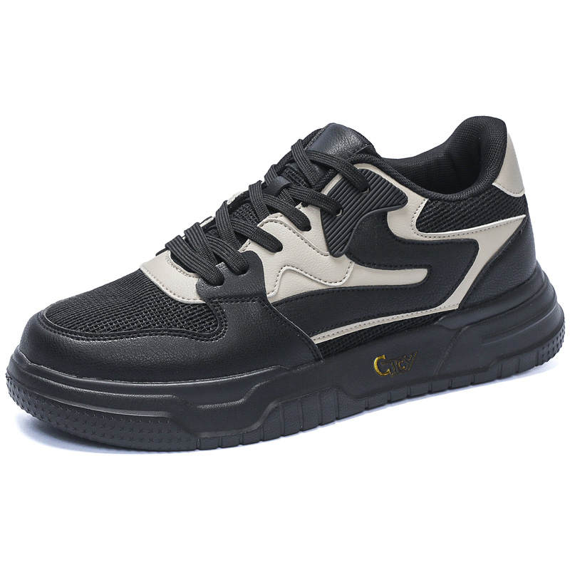 CTCY Artificial Leather Breathable, Waterproof, Abrasion Resistant, Cushioning, Height Increasing Low top Casual Shoes