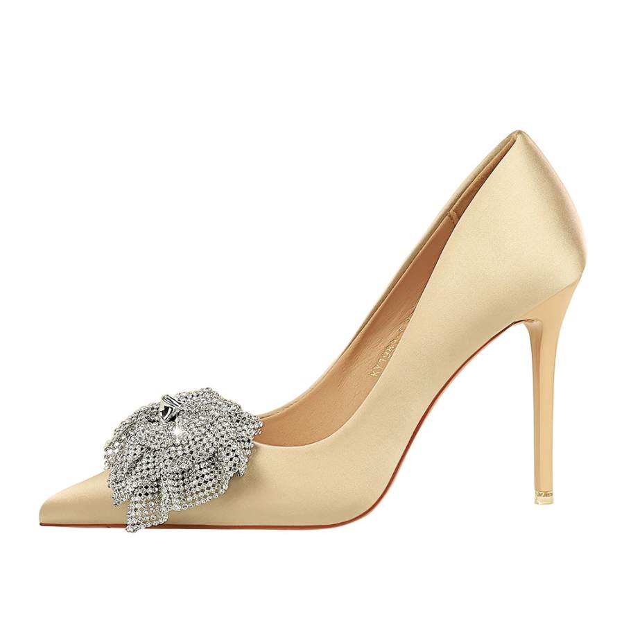 QITUMAUL Slim Heel High Heels Women's